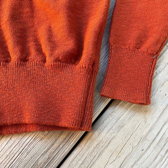 Madewell Women's Clairview Hoodie Sweater Color Maple Glow Size XS - Picture 9 of 10